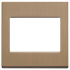 VIMAR - PLACCA 3M BS BRONZO