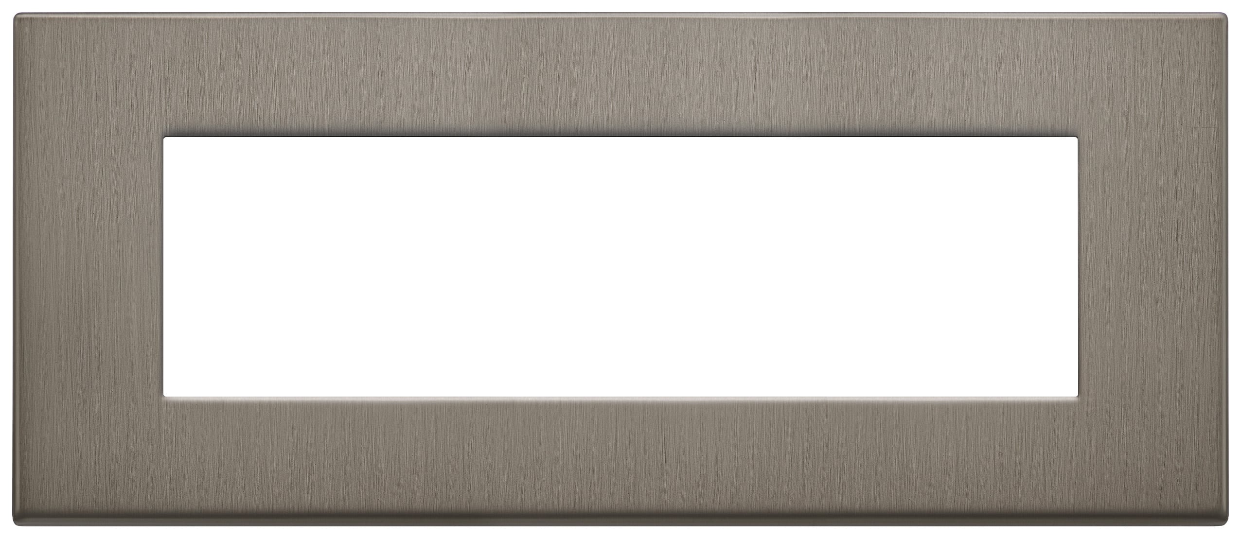 VIMAR - PLACCA 7M GUN METAL