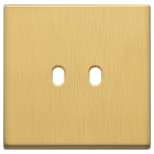 VIMAR - PLACCA 2MX2 VINTAGE OTTONE SPAZZ.