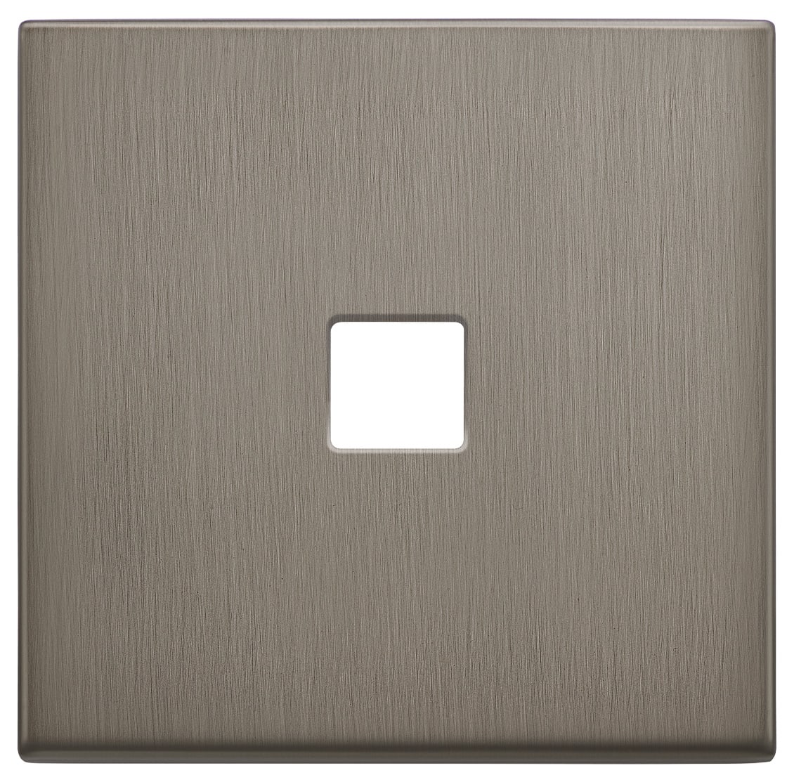 VIMAR - PLACCA 2MX1 FLAT GUN METAL