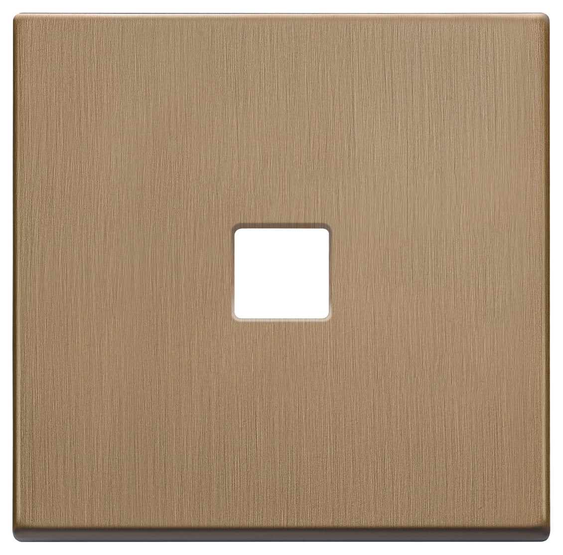 VIMAR - PLACCA 2MX1 FLAT BRONZO