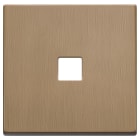 VIMAR - PLACCA 2MX1 FLAT BRONZO