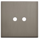 VIMAR - PLACCA 2MX2 TONDO GUN METAL
