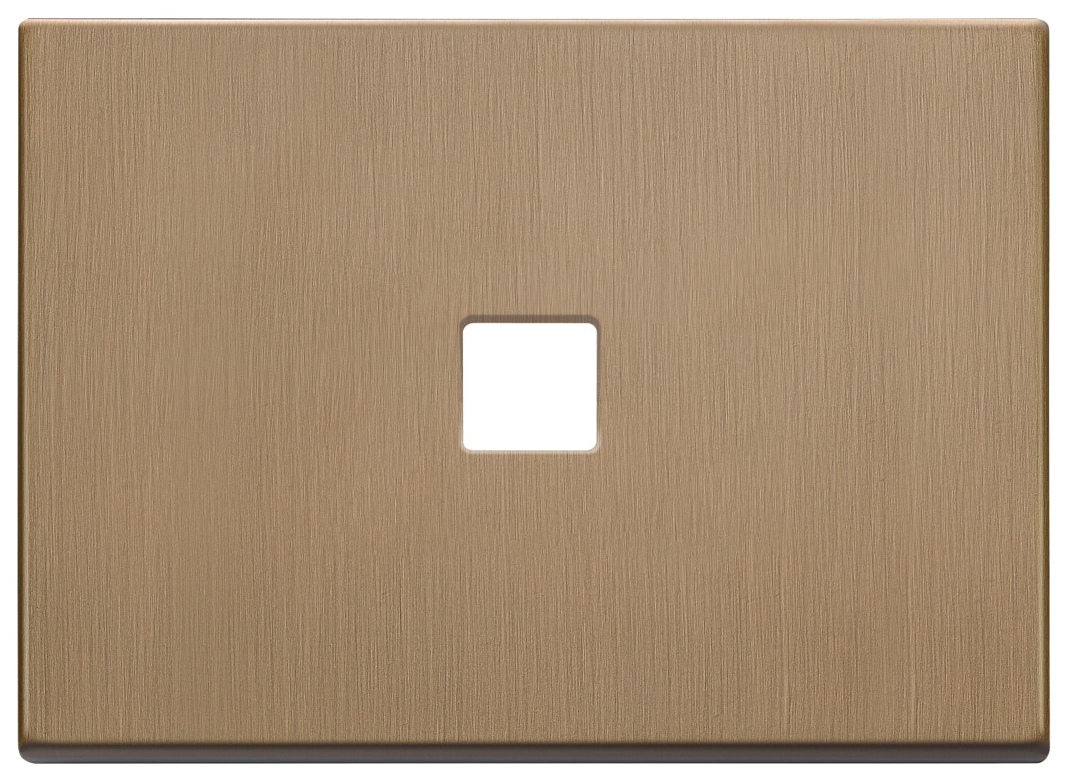 VIMAR - PLACCA 3MX1 FLAT BRONZO