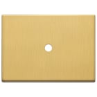 VIMAR - PLACCA 3MX1 TONDO OTTONE SPAZZ.