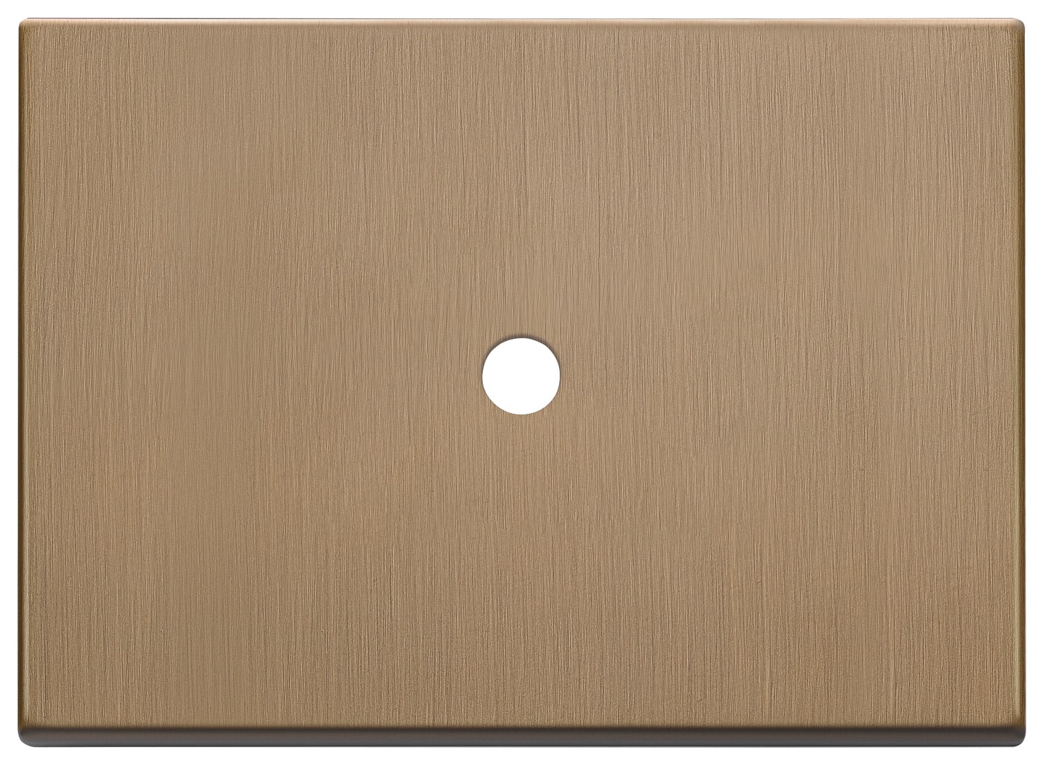 VIMAR - PLACCA 3MX1 TONDO BRONZO