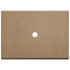 VIMAR - PLACCA 3MX1 TONDO BRONZO