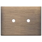 VIMAR - PLACCA 3MX2 TONDO BRONZO ANTICO SPAZZ.