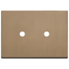 VIMAR - PLACCA 3MX2 TONDO BRONZO
