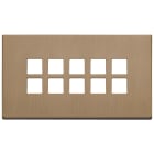 VIMAR - PLACCA 5MX10 BS FLAT BRONZO