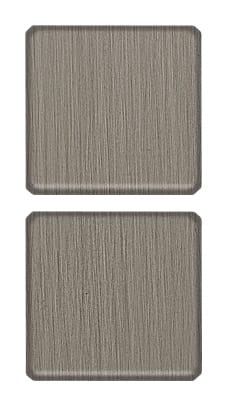 VIMAR - DUE TASTI FLAT NO SIMBOLI GUN METAL