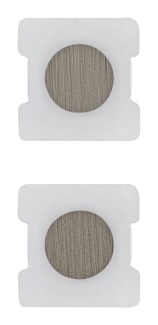 VIMAR - DUE TASTI TONDO DOM. ILLUM. GUN METAL