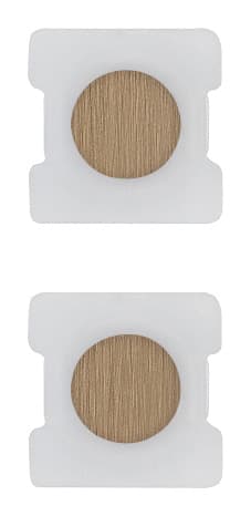 VIMAR - DUE TASTI TONDO DOMOTICA ILLUM. BRONZO
