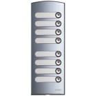 VIMAR - PLACCA SUPPL. 2M 8 TASTI ALLUMINIO