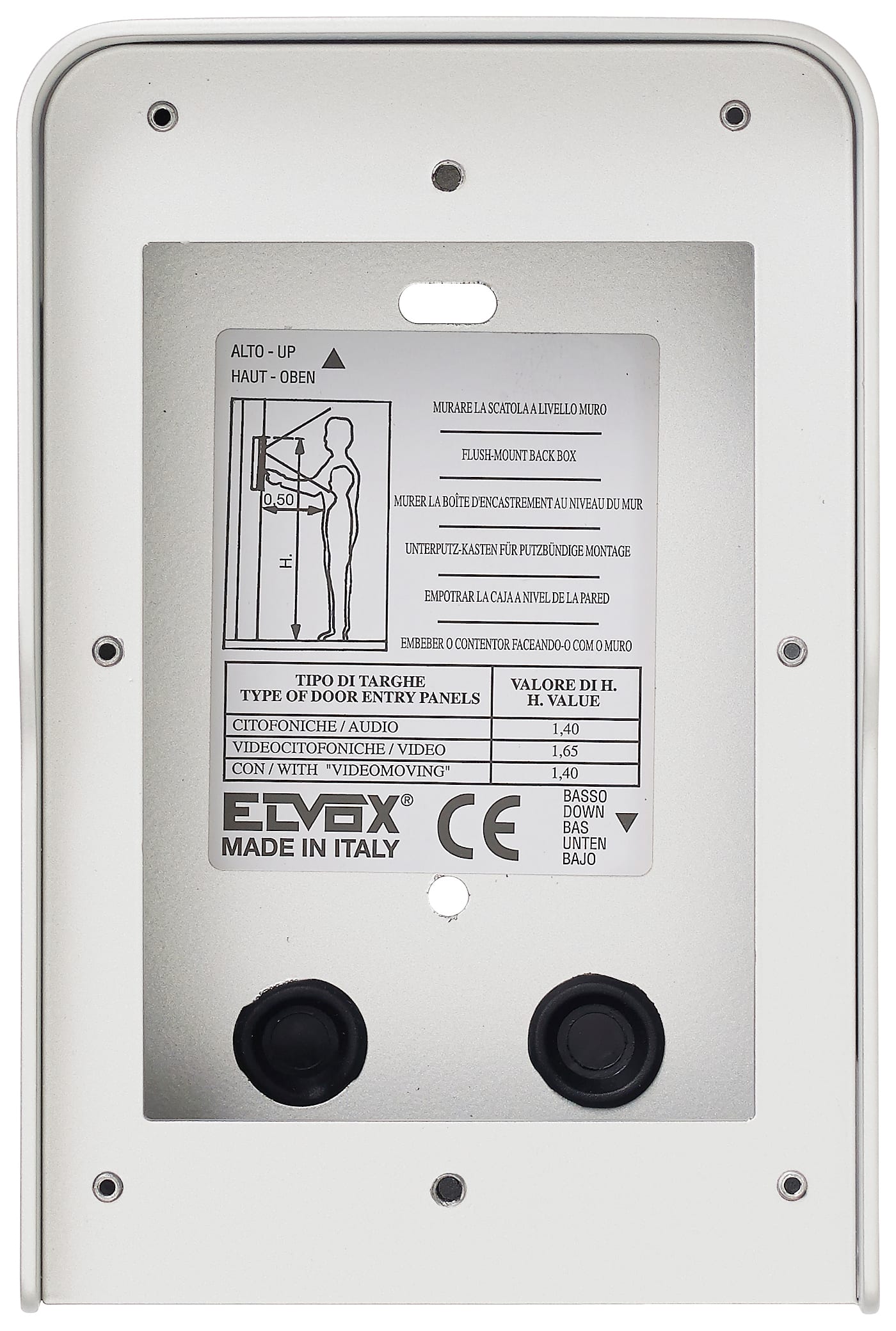 VIMAR - SCATOLA PARETE 1M PIXEL BIANCO