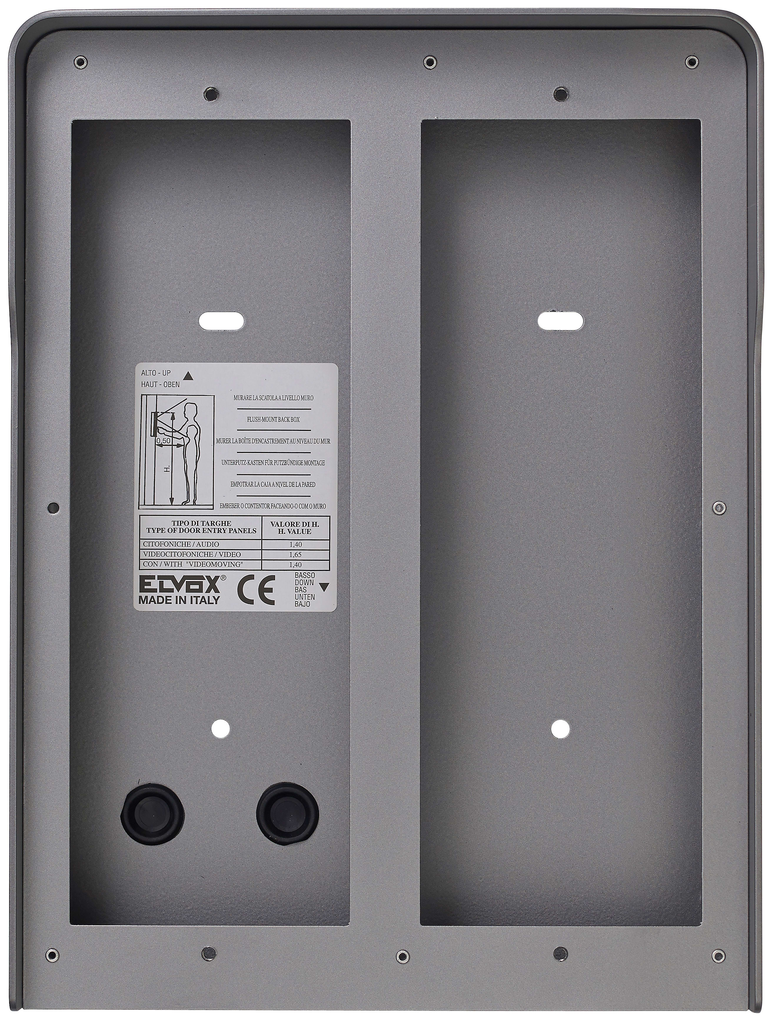 VIMAR - SCATOLA PARETE 4M(2X2) PIXEL ARDESIA