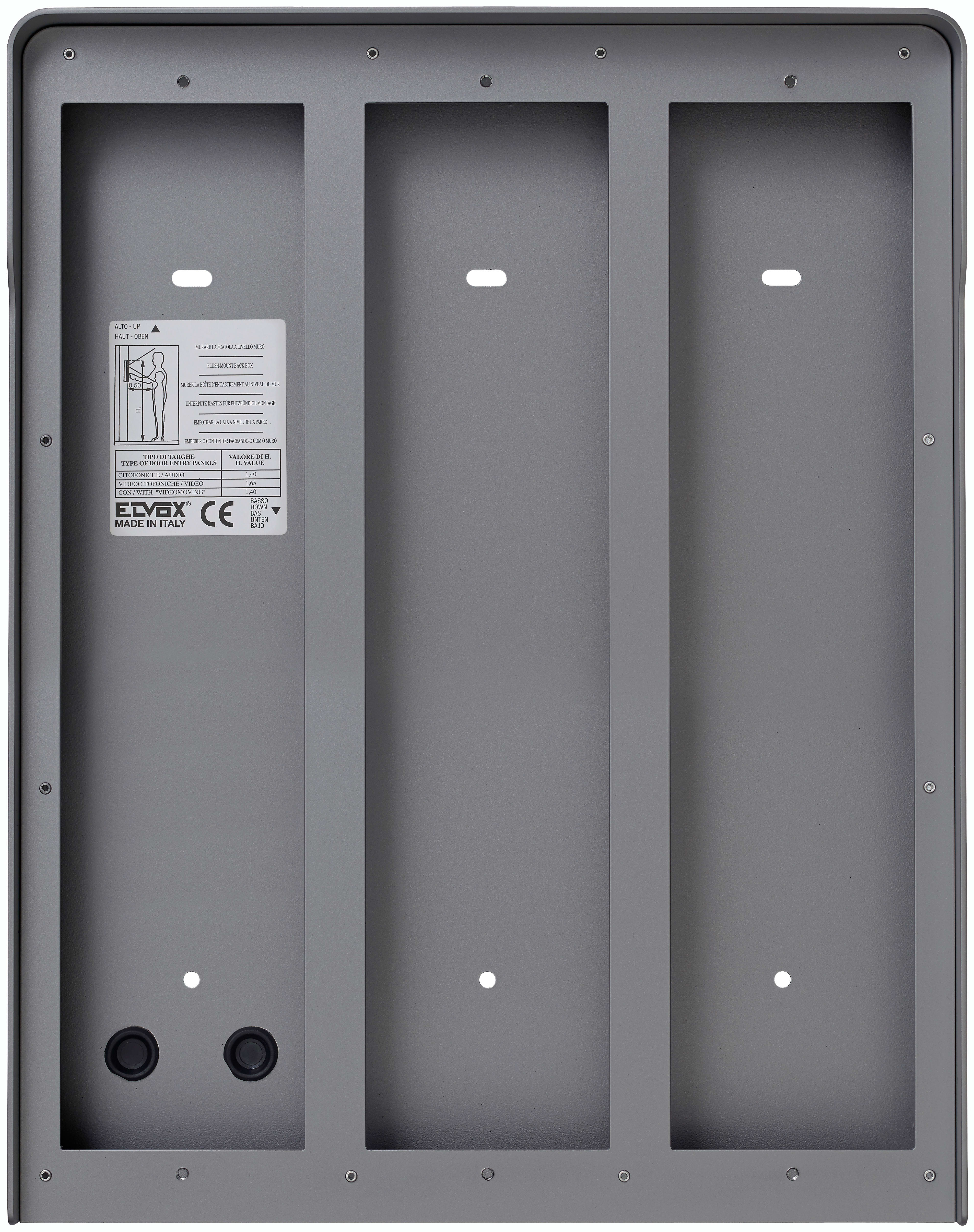 VIMAR - SCATOLA PARETE 9M(3X3) PIXEL ARDESIA