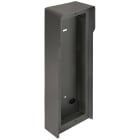 VIMAR - Scatola Parete 3M Pixel Heavy con Cornice Parapioggia 3 Moduli - Dimensioni 110X397X70,6 Mm