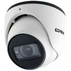 VIMAR - Telecamera dome IP 8 Mpx, obiettivo 2,8-12 mm, CMOS 1/2,8, IR 30-50 m, PoE/12 Vdc, slot SD, IP67, H.265+, AV, H-WDR, 3DNR, Ø 112x100 mm, 625 g.
