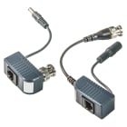 VIMAR - Coppia Trasduttori Passivi Video Balun Alimentazione 1 Canale 2 Pezzi Doppino Twistato BNC Jack RJ45 50m Cat5 PAL/NSC/SECAM Protezione ESD