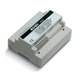 VIMAR - Commutatore esterno video 2 audio con scambio automatico alla chiamata, per gruppo video e audio, compatibile con alimentatori 6680, guida DIN.