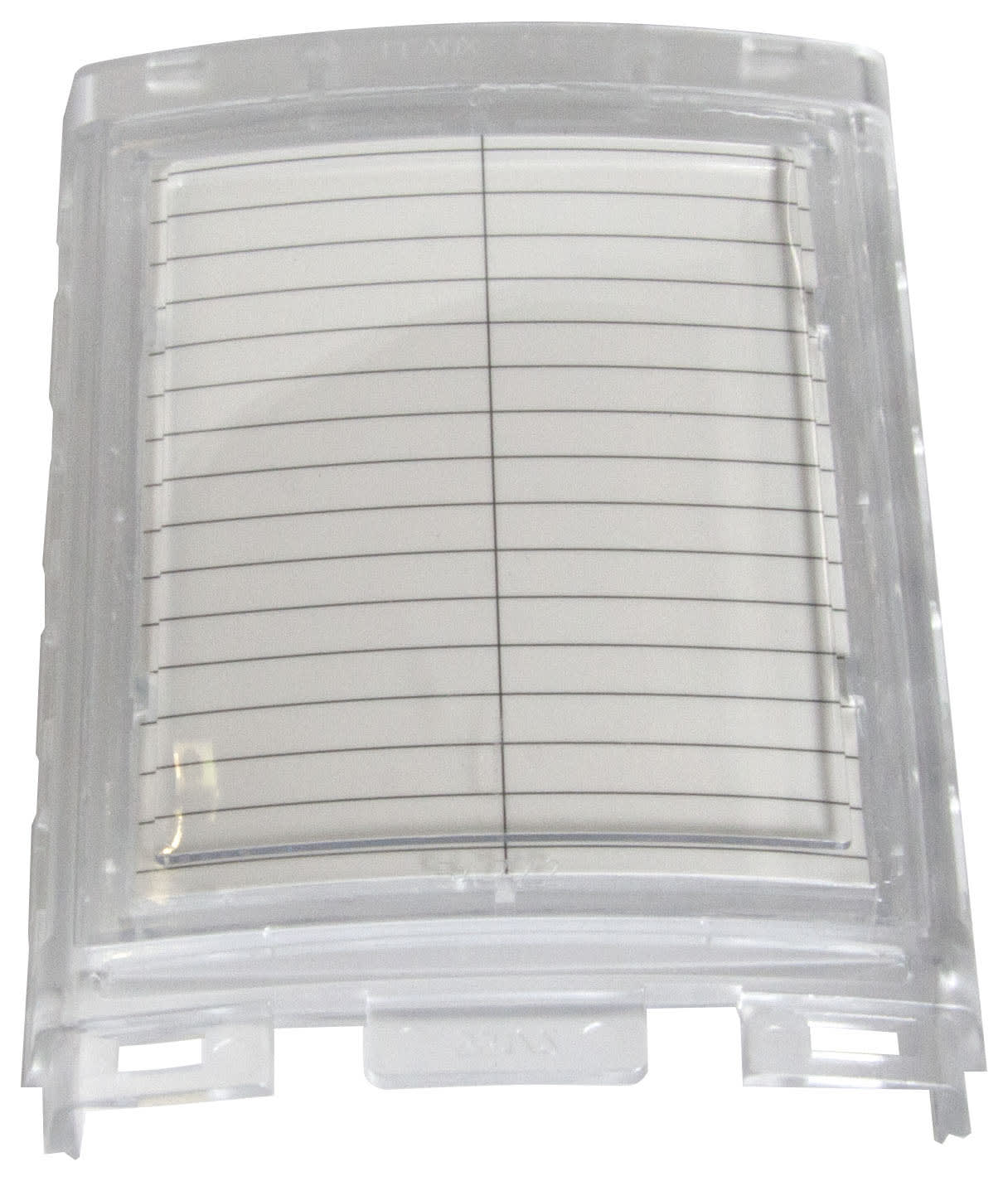 VIMAR - VETRINO PORTANOME PER 123N