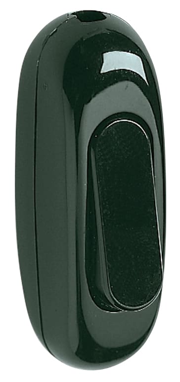 VIMAR - Deviatore Terminale 1P 2[16]A Nero - Tasto Bilanciere 250 V~ Per Cavo Tondo