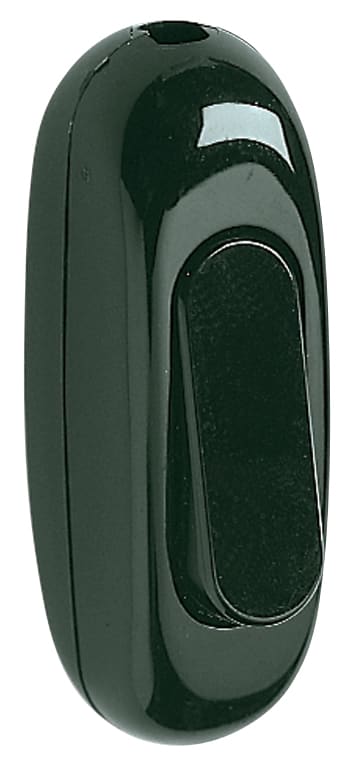 VIMAR - Interruttore Passante 1P 2[16]A Nero con Morsetto Addizionale e Tasto a Bilanciere