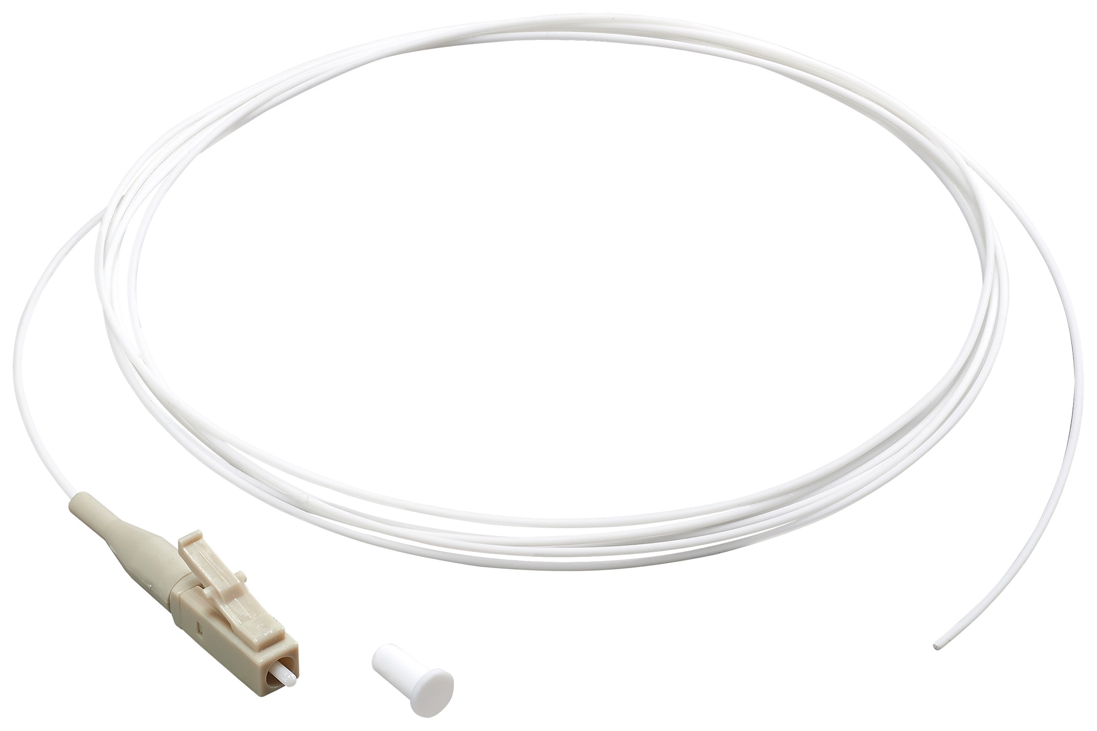 VIMAR - Pigtail Lc Om3 50/125 µm Simplex - Cavo Fibra Ottica Multimodale 2 M