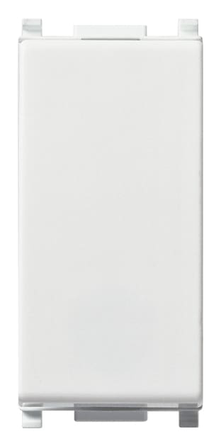 VIMAR - Deviatore 1P 10Ax Bianco Illuminabile Tasto Sostituibile Max 100 W Per Lampade Con Alimentatore Integrato
