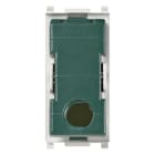 VIMAR - Meccanismo Deviatore 1P 10Ax Illuminabile 250 V~ Da Completare Con Tasto 1-2-3 Moduli Max 100 W Per Lampade Con Alimentatore Integrato