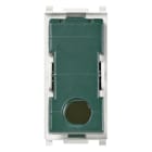 VIMAR - Devaitore 1P 16Ax Illuminabile 250V~ Da Completare Con Tasto 1-2-3 Moduli Max 200W Per Lampade Con Alimentatore Integrato