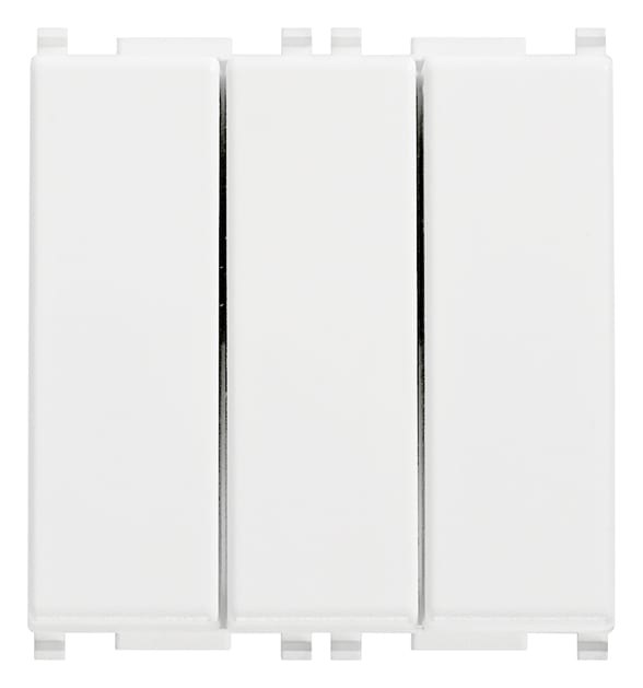 VIMAR - Deviateur 1P 20Ax Bianco - Indipendenti 1P 20 Ax 250 V~, Bianco - 2 Moduli. Max 250 W Per Lampade Con Alimentatore Integrato