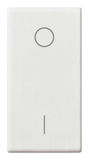 VIMAR - TASTO 1M SIMBOLO O/I BIANCO