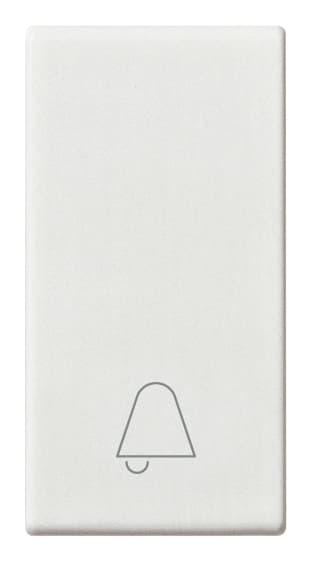 VIMAR - TASTO 1M SIMBOLO CAMPANELLO BIANCO