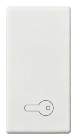 VIMAR - Tasto Intercambiabile 1 Modulo Illuminabile Bianco Chiave Simbolo