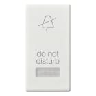 VIMAR - TASTO 1M CON DIFFUSORE SIMB. DND BIANCO