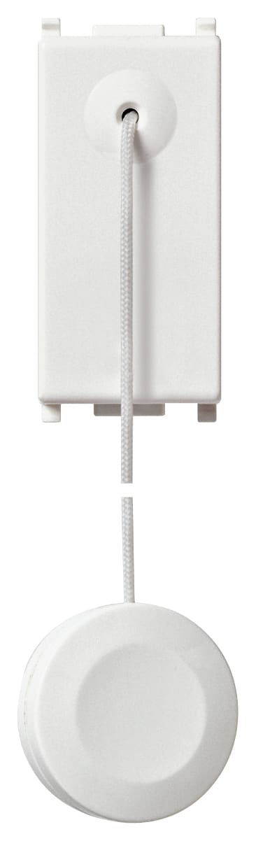 VIMAR - PULSANTE 1P NO 10A TIRANTE BIANCO