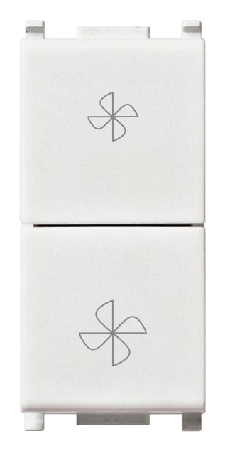 VIMAR - COMMUTATORE 2P 10AX FAN-COIL BIANCO