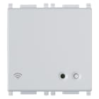 VIMAR - Access Point Wi-Fi 230V 2M Silver con 72,2 Mb/S, 2 Porte Lan 10-100 Mb/S, Ingresso Pulsante Remoto, Alimentazione 230V~ 50/60Hz