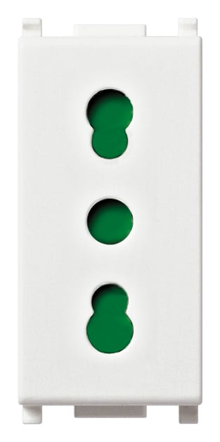 VIMAR - PRESA 2P+T 16A P17/11 ANTIBATTERICO