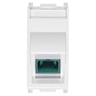 VIMAR - Presa Ottica Monomodale 9/125 Bianco con Adattatore SC/APC