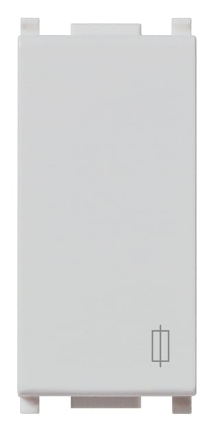 VIMAR - Portafusibile 1P 16A 250V Silver per Fusibili Miniatura Ø 5X20 Mm e Ø 6,3X32 Mm
