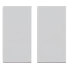 VIMAR - Tasto Comando Radiofrequenza Silver Intercambiabile Enocean Bluetooth Zigbee - 2 Pezzi