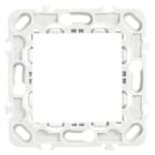 VIMAR - Supporto 2 Moduli Grigio per Scatole Incasso 60mm o 56x56mm con Interasse 71mm