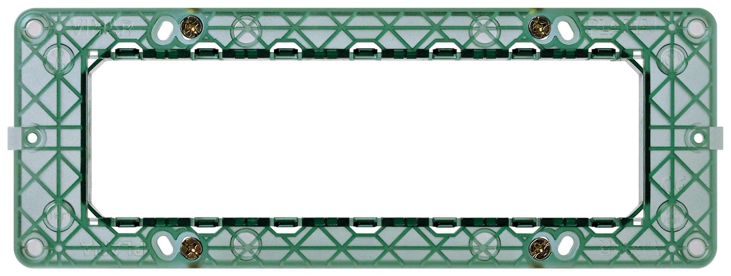 VIMAR - Supporto 7 Moduli con Viti per Scatole 6/7 Moduli