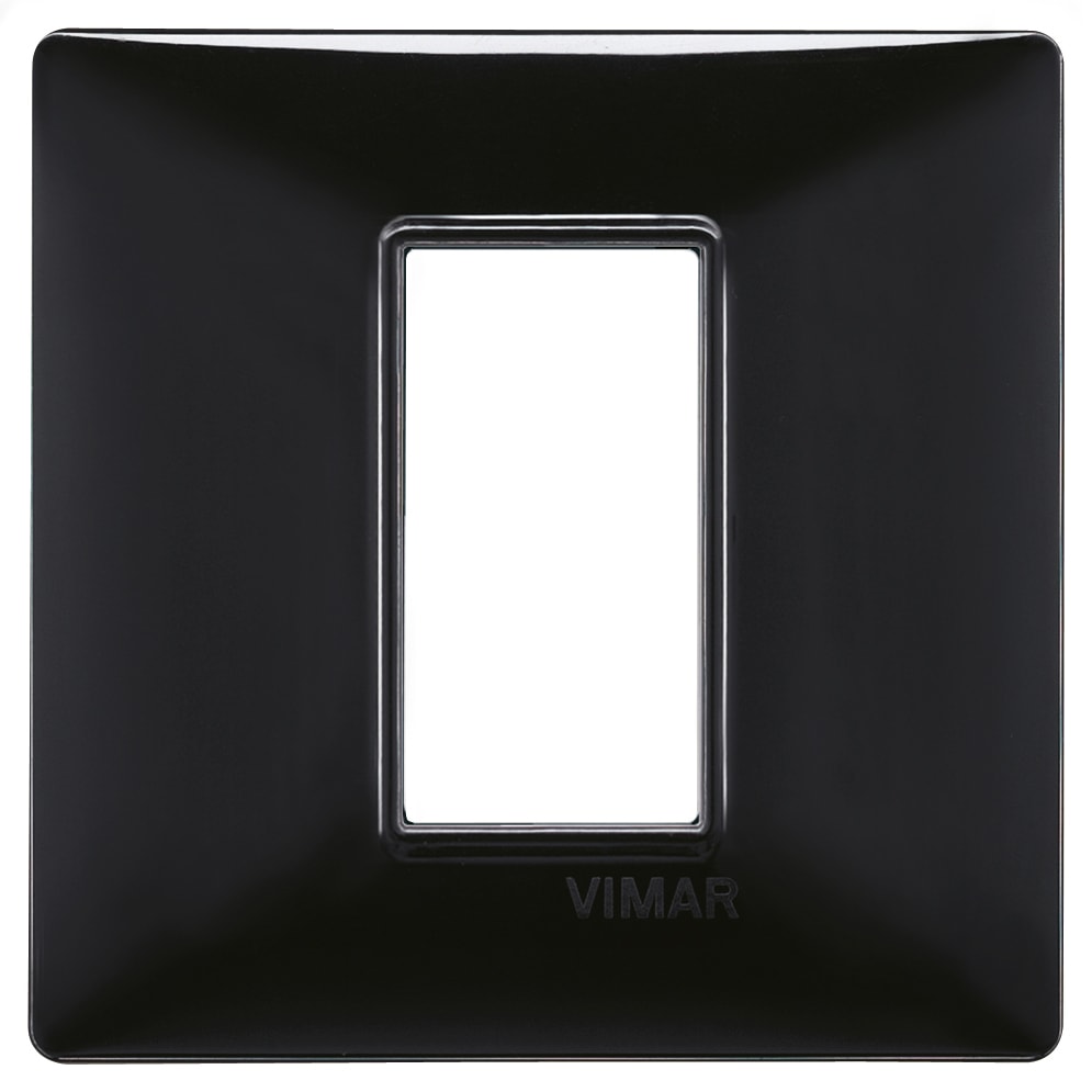 VIMAR - PLACCA 1M NERO