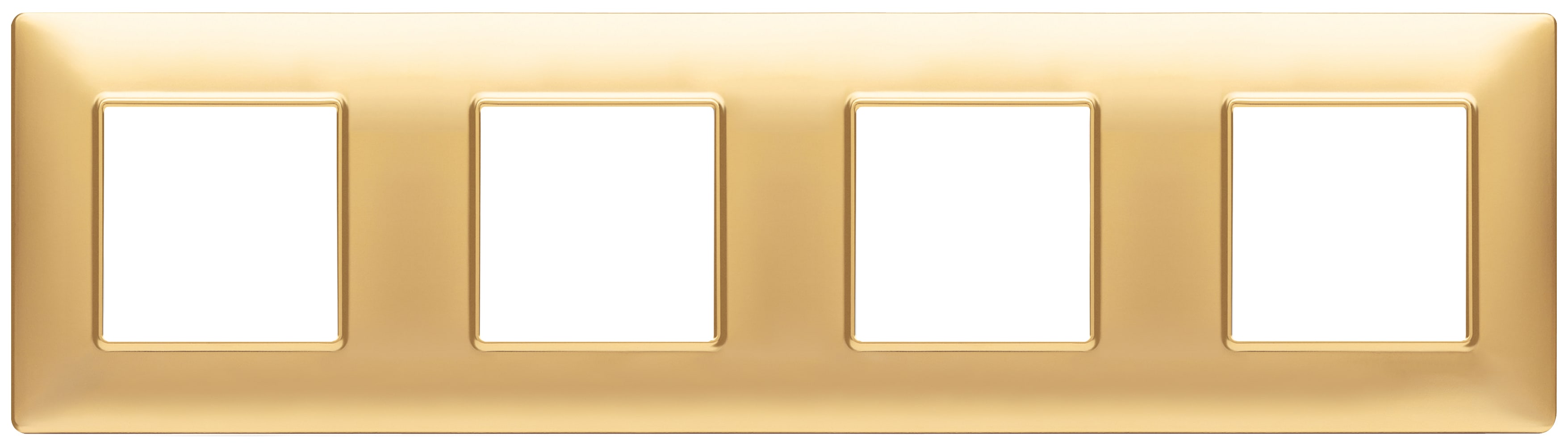 VIMAR - PLACCA 8M (2+2+2+2) INT71 ORO OPACO