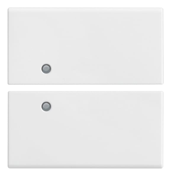 VIMAR - DUE MEZZI TASTI 2M NEUTRO PERS. BIANCO