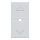 VIMAR - Due Mezzi Tasti Intercambiabili 1 Modulo Simboli Freccia Silver